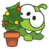 🐸 Эмодзи «Зимний Ам Ням» для Telegram
