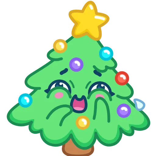😛 Эмодзи «🎄 Ёлочка - xmas tree» для Telegram