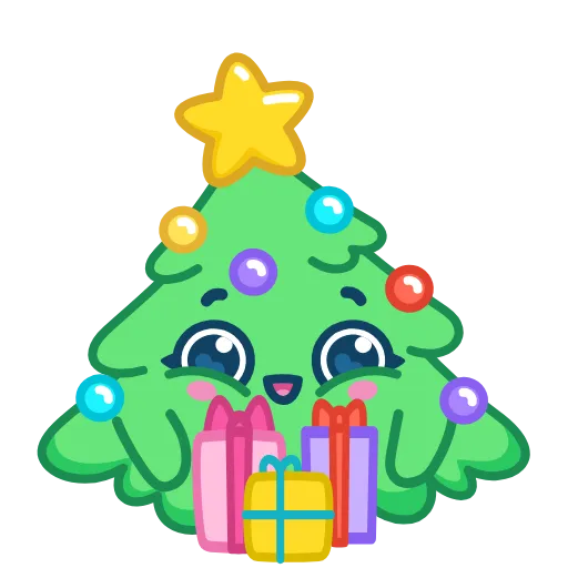🎁 Эмодзи «🎄 Ёлочка - xmas tree» для Telegram