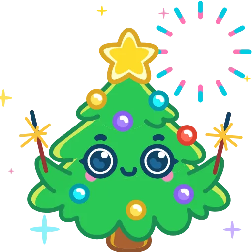 🎆 Эмодзи «🎄 Ёлочка - xmas tree» для Telegram