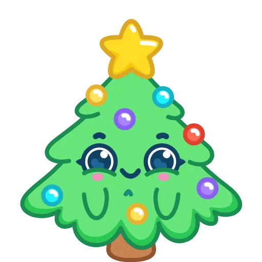 😳 Эмодзи «🎄 Ёлочка - xmas tree» для Telegram