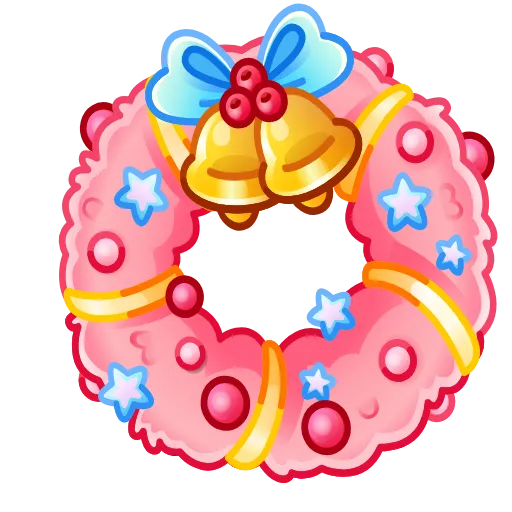 🎁 Эмодзи «Winter Wreath» для Telegram