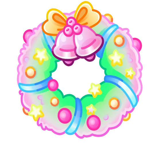 🎁 Эмодзи «Winter Wreath» для Telegram