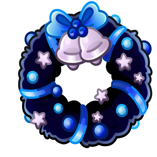 🎁 Эмодзи «Winter Wreath» для Telegram