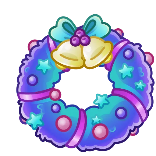 🎁 Эмодзи «Winter Wreath» для Telegram