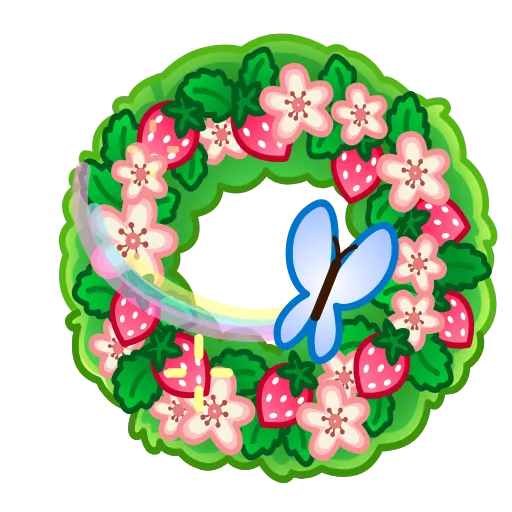 🎁 Эмодзи «Winter Wreath» для Telegram