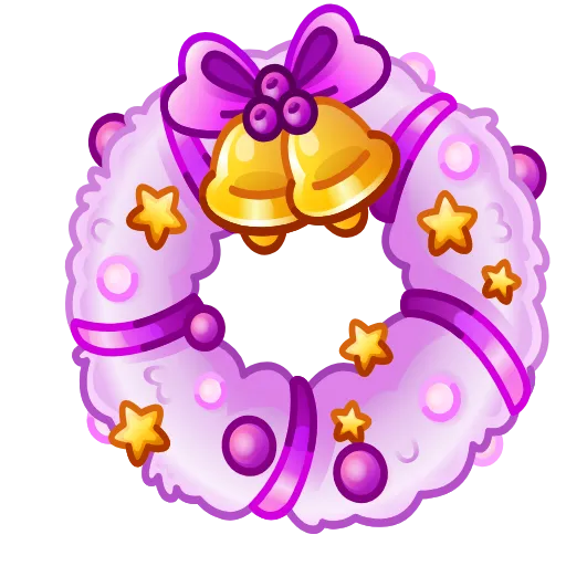 🎁 Эмодзи «Winter Wreath» для Telegram