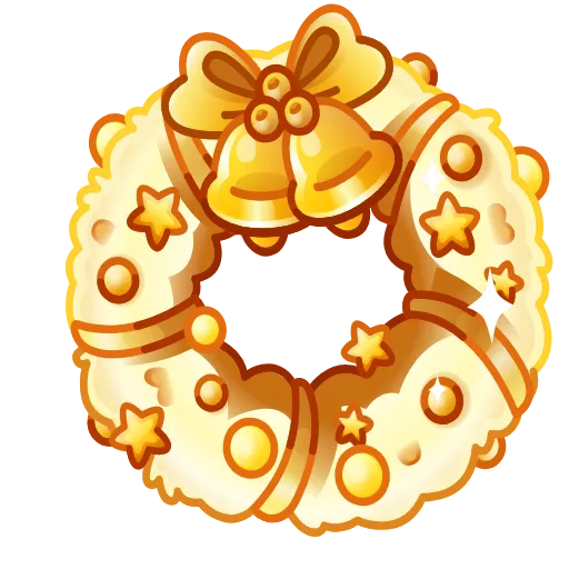 🎁 Эмодзи «Winter Wreath» для Telegram