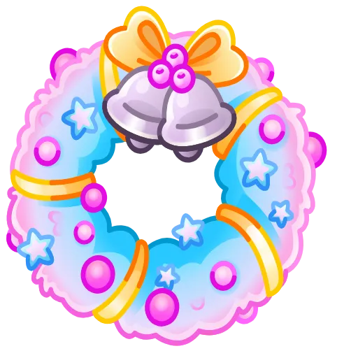 🎁 Эмодзи «Winter Wreath» для Telegram