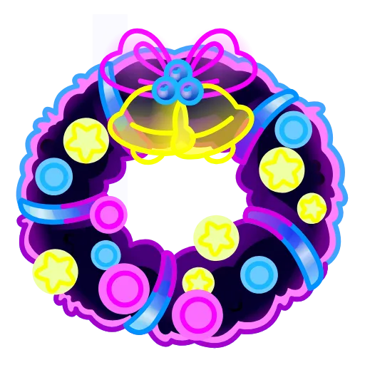 🎁 Эмодзи «Winter Wreath» для Telegram