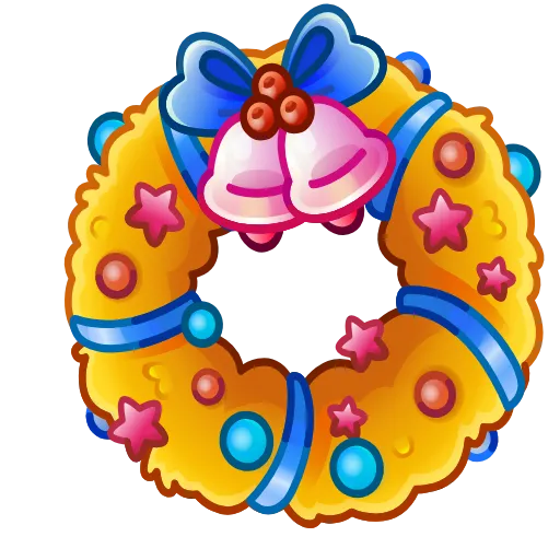 🎁 Эмодзи «Winter Wreath» для Telegram