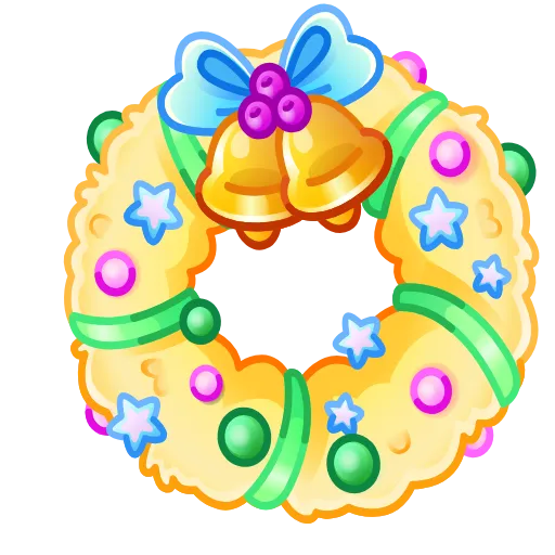 🎁 Эмодзи «Winter Wreath» для Telegram