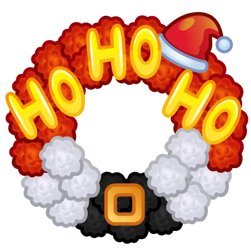 🎁 Эмодзи «Winter Wreath» для Telegram