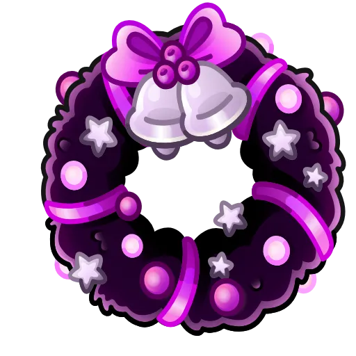 🎁 Эмодзи «Winter Wreath» для Telegram