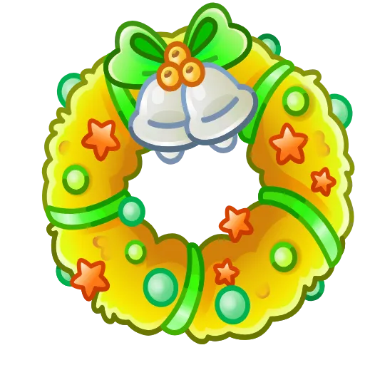 🎁 Эмодзи «Winter Wreath» для Telegram