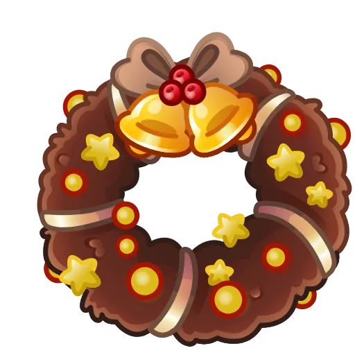 🎁 Эмодзи «Winter Wreath» для Telegram