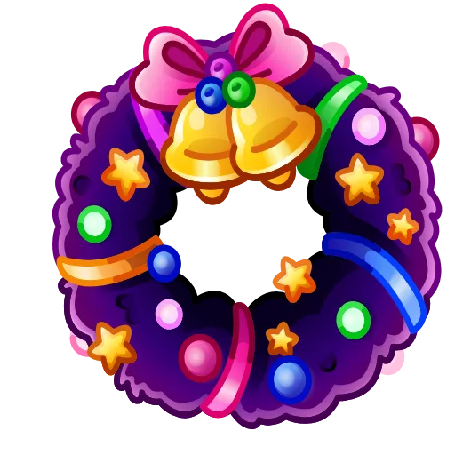 🎁 Эмодзи «Winter Wreath» для Telegram