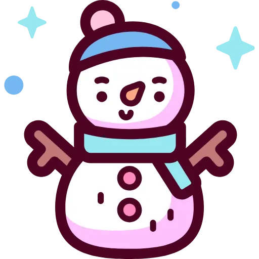 🤩 Эмодзи «Зимняя милота» для Telegram