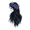💜 Эмодзи «⚝ ๋࣭ ⭑𝔀𝓲𝓽𝓬𝓱𝔂 ‧₊☽◯☾₊‧⁺˖๋࣭» для Telegram