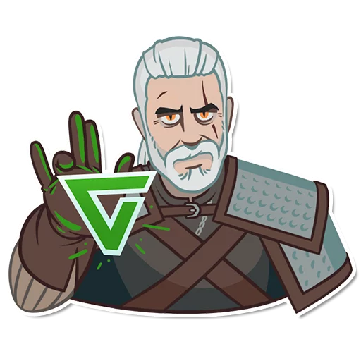 Стикерпак witcher_pack для Telegram — скачать