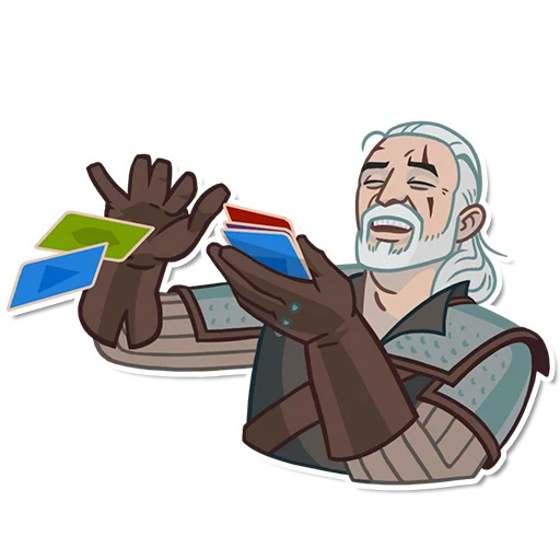 💸 Стикер «witcher_pack» для Telegram