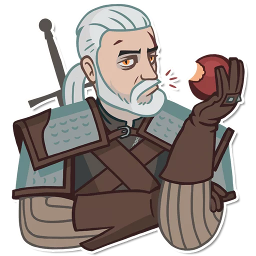 🙄 Стикер «witcher_pack» для Telegram
