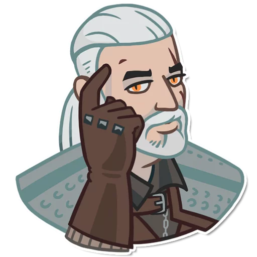 😏 Стикер «witcher_pack» для Telegram
