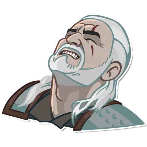😬 Стикер «witcher_pack» для Telegram