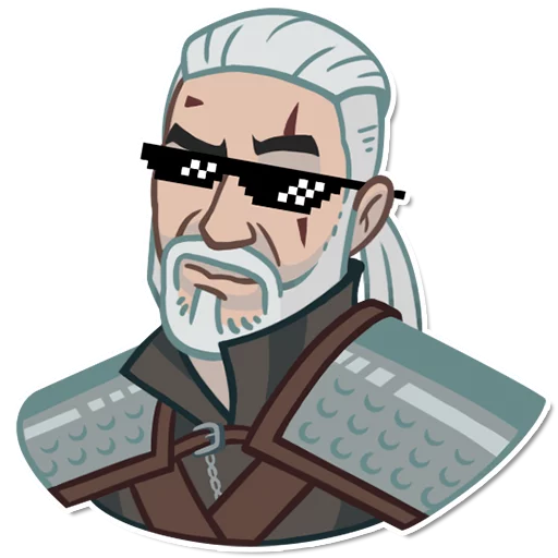 😎 Стикер «witcher_pack» для Telegram