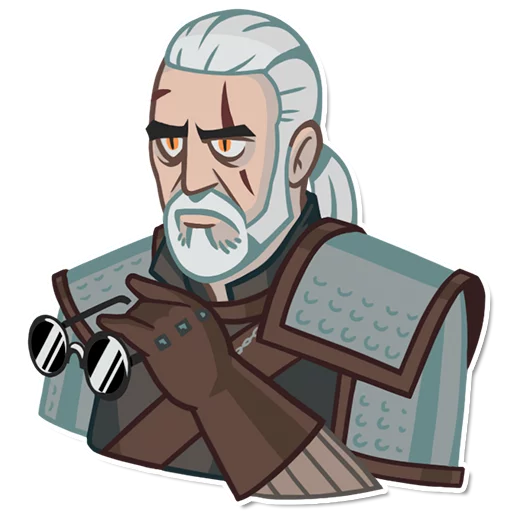 😑 Стикер «witcher_pack» для Telegram