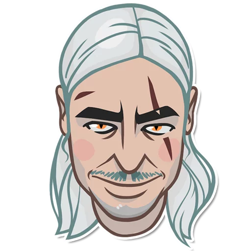 😘 Стикер «witcher_pack» для Telegram
