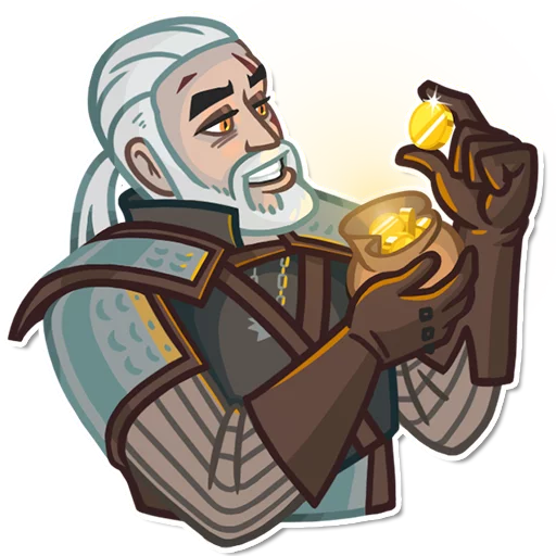 😁 Стикер «witcher_pack» для Telegram