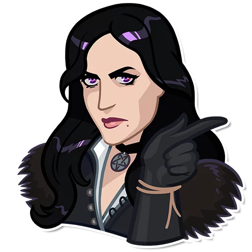 🙍 Стикер «witcher_pack» для Telegram