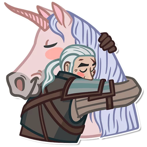 🦄 Стикер «witcher_pack» для Telegram