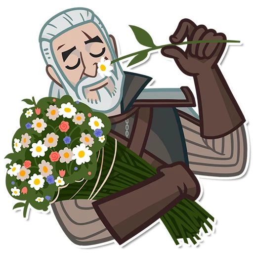 💐 Стикер «witcher_pack» для Telegram