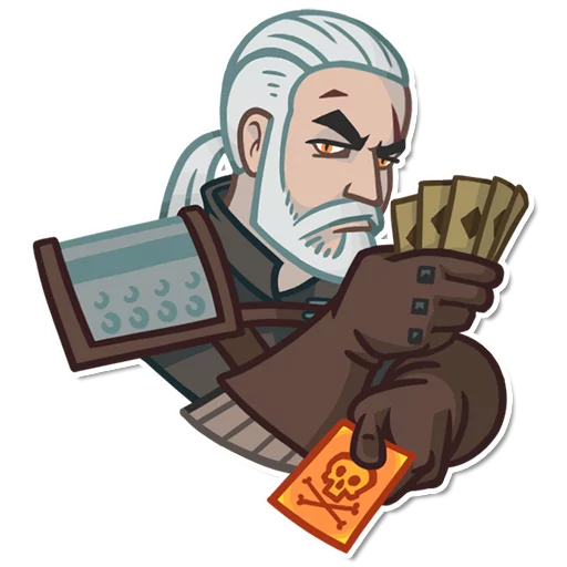 🎰 Стикер «witcher_pack» для Telegram