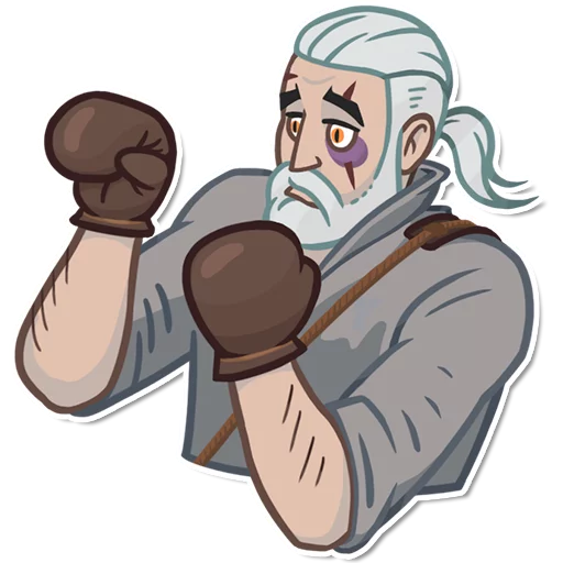🤕 Стикер «witcher_pack» для Telegram