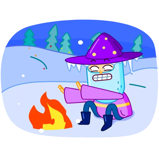 🥶 Эмодзи «Wizard» для Telegram