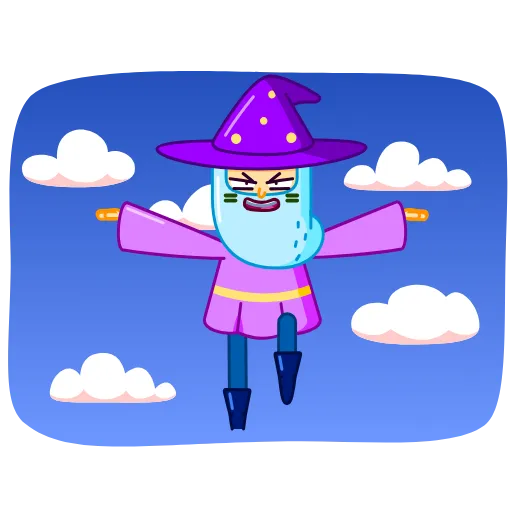 😡 Эмодзи «Wizard» для Telegram