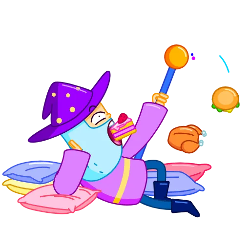 🤤 Эмодзи «Wizard» для Telegram