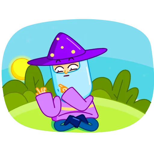 🤔 Эмодзи «Wizard» для Telegram