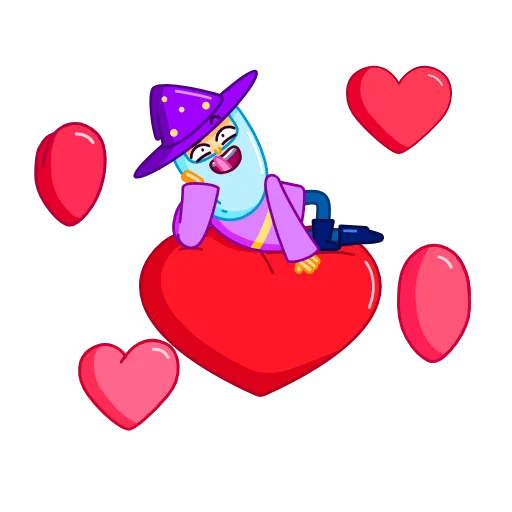 😘 Эмодзи «Wizard» для Telegram