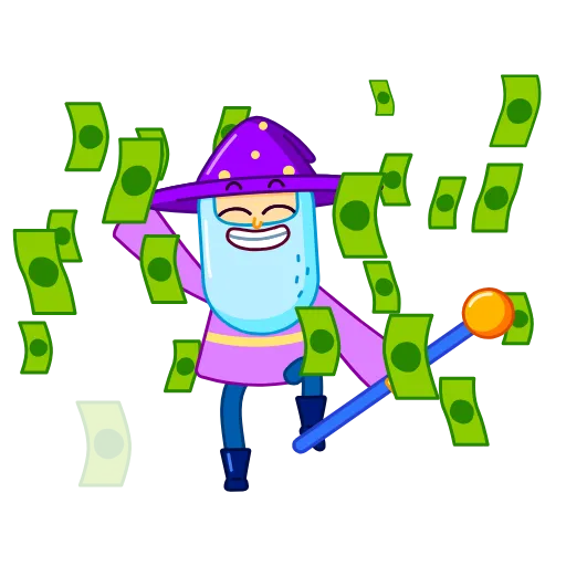 🕺 Эмодзи «Wizard» для Telegram