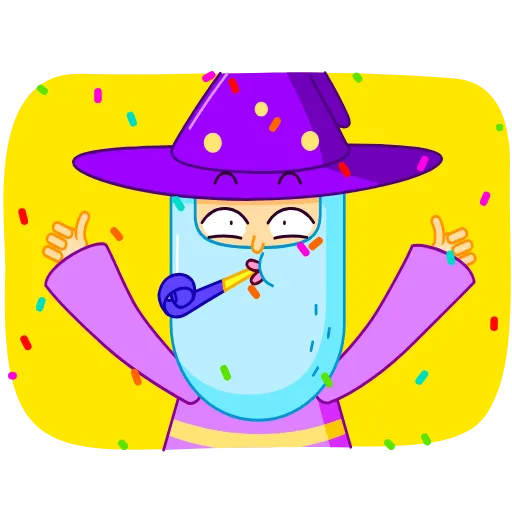 🥴 Эмодзи «Wizard» для Telegram