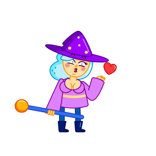 😘 Эмодзи «Wizard» для Telegram