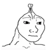 😐 Эмодзи «Wojak» для Telegram