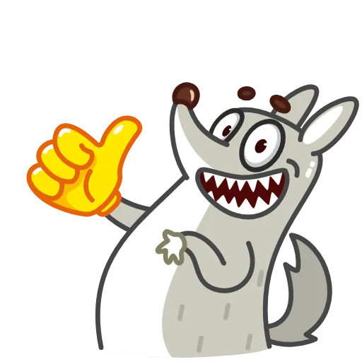 👍 Эмодзи «Wolf Alpha» для Telegram