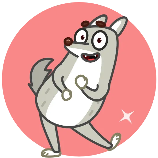 🕺 Эмодзи «Wolf Alpha» для Telegram