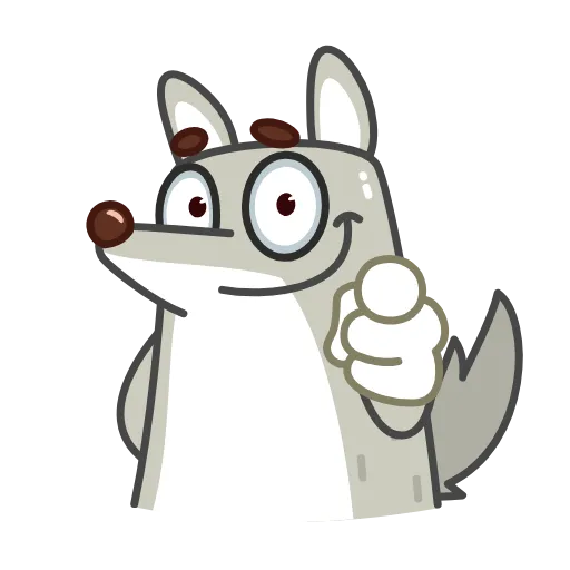😉 Эмодзи «Wolf Alpha» для Telegram