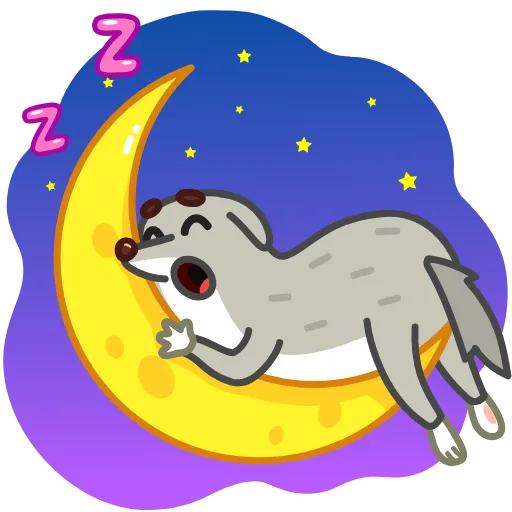 😴 Эмодзи «Wolf Alpha» для Telegram
